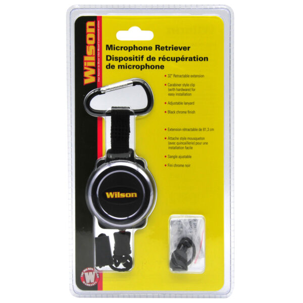 MICROPHONE RETRIEVER BLACK CHROME